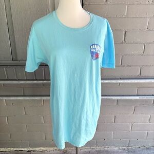 Light Blue Graphic T-Shirt